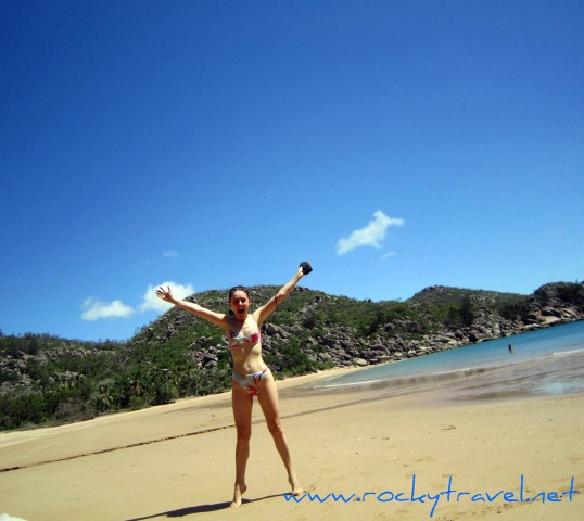 Me at Radical Bay Magnetic Island