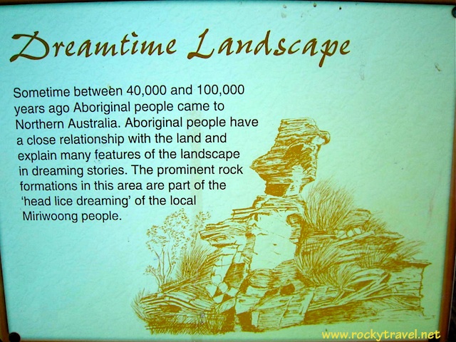 Ancient Dreamtime Landscape Aboriginal Dreamtime Landscape